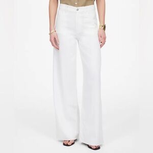 Madewell Superwide-Leg Jeans in White